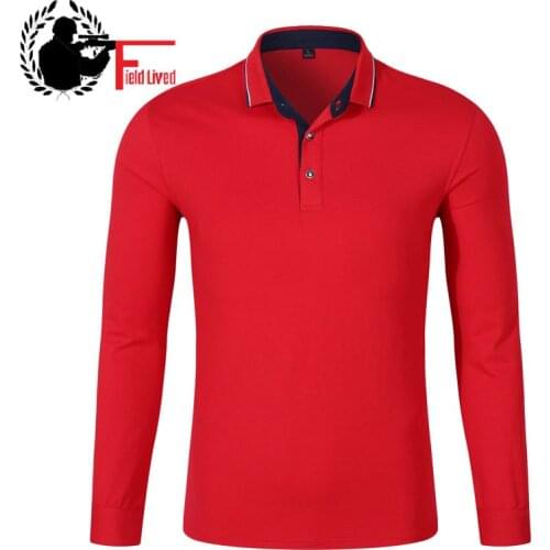 UNION ARMY Long Sleeve Polos For Men