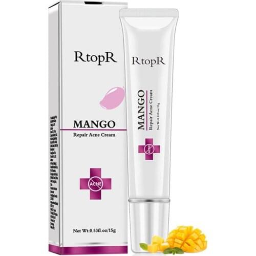 Mango Repair Acne Cream Natural Acne Treatment Blackhead Scar Removal Cream Shrink Pores Moisturizing Skin Care For Women Men