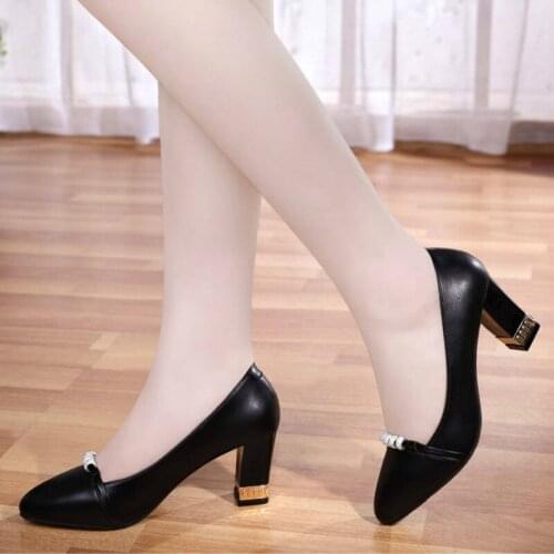 New Autumn Pointed Toe Sexy High Heels Rhinestone decoration Women Shoes Fashion Sexy Concise Elegant High-heeled shoes U14-97