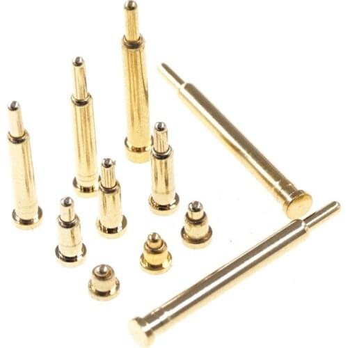 10pcs SMT Spring Pogo Pin header 2.0 mm Diameter Height 2.0 2.5 3 3.5 4 4.5 5 5.5 6 6.5 7 7.5 8 9 10 12 14 16.5 18 20.5 mm