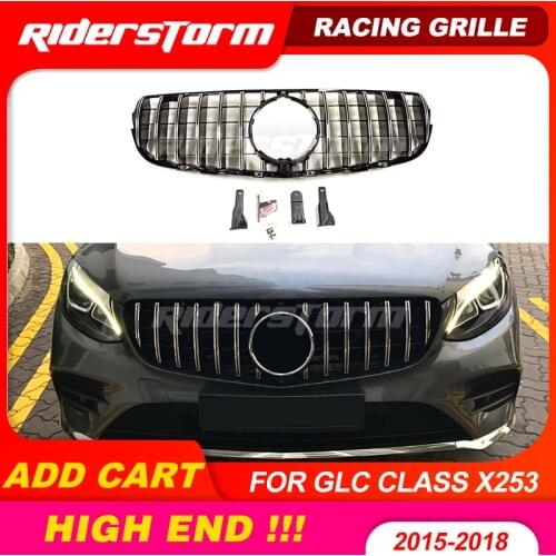 Suitable for GlC Class W253 GT X253 GLC200 GLC250 GLC300 GLC450 GLC63 grille Without central logo 2015-2019 GLC Coupe mesh