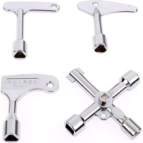 4 Ways Multi-Function Universal Triangle Key Wrench High Quality Keys Triangle Wrench Multifunction Repair Tools Hand Tools