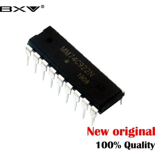 5PCS MM74C922N DIP18 MM74C922 74HC922N 74HC922 DIP IC