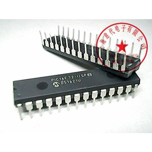 5pcs PIC16F72-I/SP
