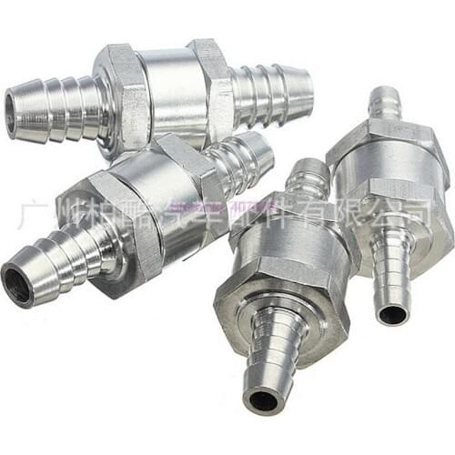 By DHL or Fedex 500pcs Car-styling Fuel check valve Non Return Check Valve One Way Petrol Diesel 6/8/10/12MM