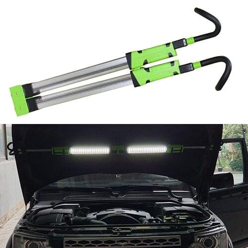 Free Shipping 1 Unit 120 SMD LEDs Rechargeable Flexible & Foldable Under Bonnet Lamp For Car Maintenance Factory Overhaul Use