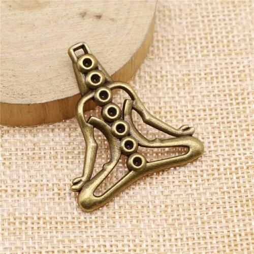 Free shipping 14pcs 38x34mm antique bronze Buddha statue charms diy retro jewelry fit Earring keychain hair card pendant