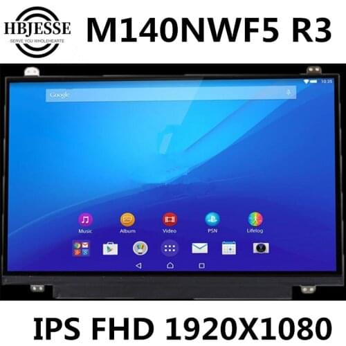 FOR IVO Exactly model M140NWF5 R.3 R3 14.0" LAPTOP LED FHD SCREEN 1920x1080 FULL HD IPS matrix