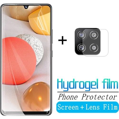 Hydrogel Film For Samsung Galaxy A42 5G HD Protective Film For Samsung A 42 A22 A32 A52 A72 4G 5G Screen Camera Lens Protector