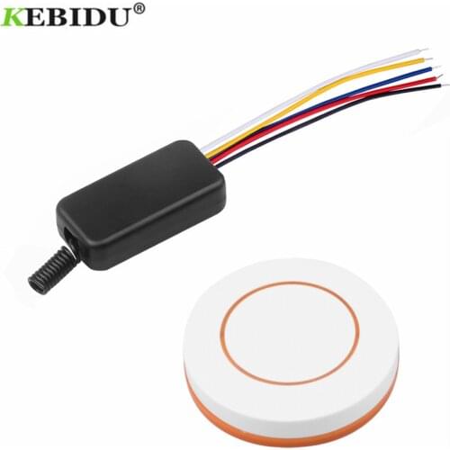 KEBIDU 433mhz DC 3.6V 6V 12V 1CH Relay Wireless RF Remote Control Switch Mini Module With Transmitter For LED Lamp Light DIY