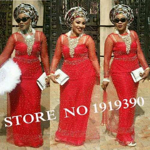 Red Color French Lace Fabric With Plenty Beaded.High Quality Guipure Lace Fabric For Wedding Dress.Nigerian Beaded Lace Fabric