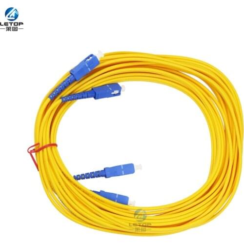 LETOP SC Double Core 5M Printer Optical Cable For Phaeton Gongzheng Etc