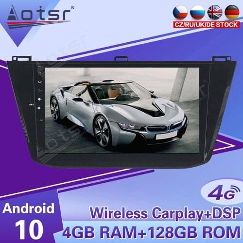 2 Din IPS Screen Android 10 DSP Car Multimedia Player For VW/Volkswagen Tiguan 2016 2017 2018 Navi Audio Radio Stereo head unit