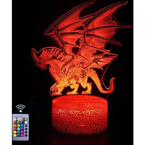 Nighdn 3d Lamp Create Night Light Bedside Lights Kids Holiday Present Table Lamp Gifts for Children Party Home Decoration Lamp