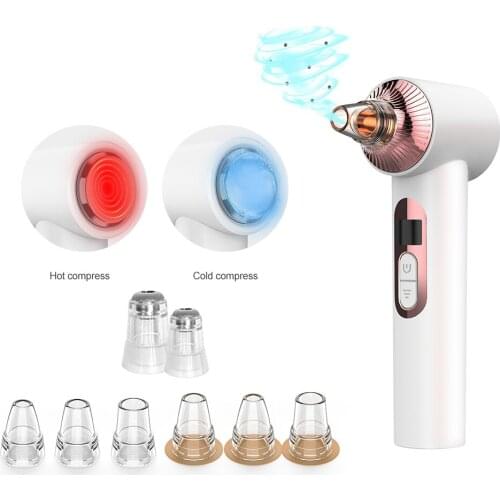 New Facial Blackhead Remover Electric Acne Cleaner Blackhead Black Point Vacuum Cleaner Tool Black Spots Pore Face Skin Care