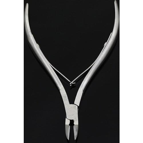 Stainless Steel Cuticle Scissors Nail Art Finger Cuticle Nipper Clipper Manicure Plier Cutter Tool