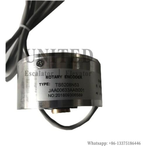 UNITED Elevator Encoder GCA633A1 CHVF Stainless Steel White Made in China Replacement TS5208N53 JAA00633AAB001