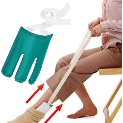 Sock Aid Sock Helper No Bend Down Aid for Pregnant Older Pulling Assist Device Compression Sock Helper Aide Puller Auxiliary Tol