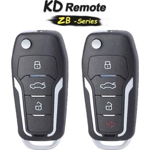 KEYECU ZB12-3 ZB12-4 Smart Universal Remote Key for KD900 KD-X2 Mini KD Key Tool