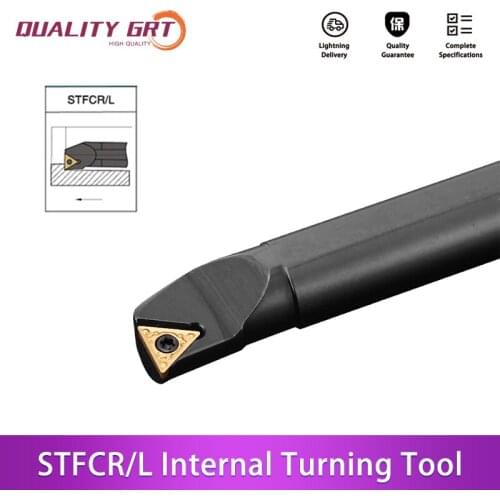 Q.Grt S10K-STFCR11 S12M-STFCR11 S16Q-STFCR11 Internal Turning Tool Holder Carbide Inserts TCMT STFCR/L CNC Lathe Cutting Tools