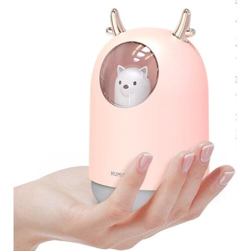 300ml Aromatherapy Diffuser Air Humidifier Car USB Ultrasonic Aroma Humidifier Essential Oil Diffuser Portable For Home Office