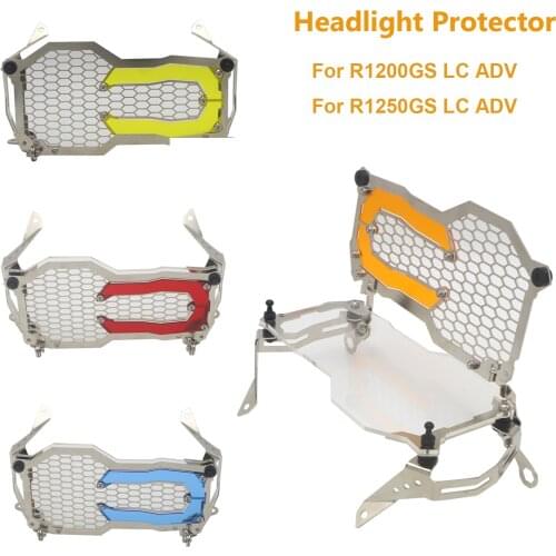 For BMW R1200GS R1250GS LC Adventure R 1200 GS R1200 R1250 GS Motorcycle Headlight Protector stainless steel Guard Cover