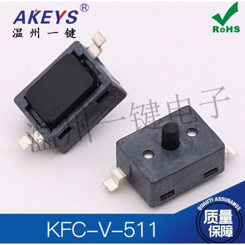 10pcs KFC-V-511 2-pin patch Limit switch Reset micro switch Heighten