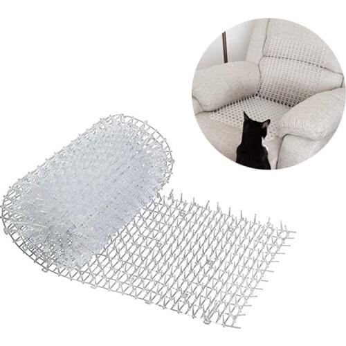 2m Cat Mats Anti-cat Garden Gatos Dogs Repellent Mat Prickle Strips Keep Cats Away Safe Plastic Spike Cat Crats 30x200cm