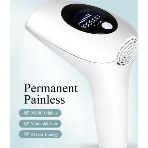 900000 Flashes New Laser Epilator Permanent IPL Photoepilator Hair Removal Painless electric Epilator hair remover machine#db4