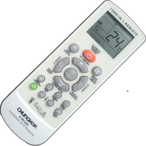 A/C controller Air Conditioner Conditioning Remote Control CHUNGHOP K-2012eh FAST COOL HEAT LIGHT