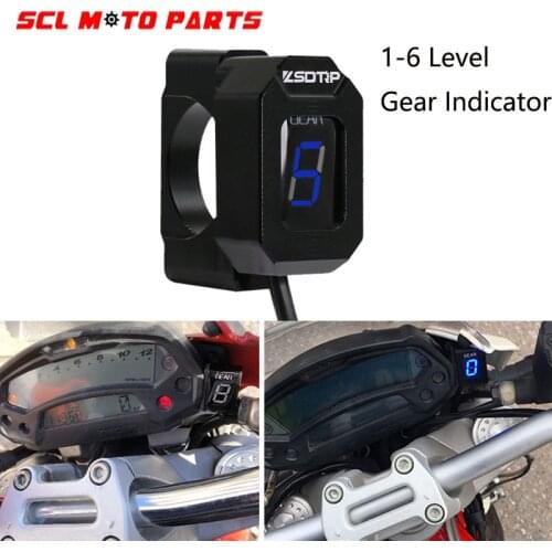 ALconstar-6 Level Motor Gear Indicator For Yamaha YZF-R1 R6 Fzh150 Xt660 Fz-16 FZ-S Fz1 Xvs950A Midnight Star Fz8 Fz6r Xv1900a
