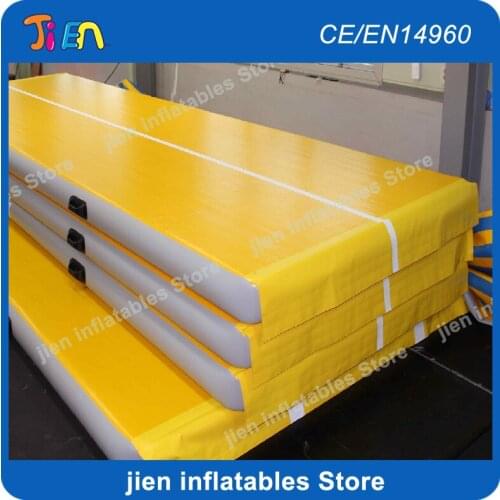 Free air Shipping to door 4-6m Inflatable air Track for sale/ inflatable air track gymnastics /inflatable tumble track mattress