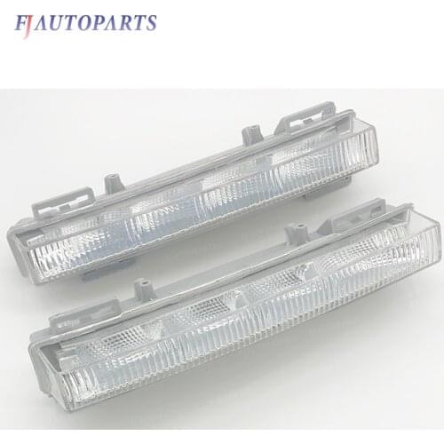 For Mercedes Benz W166 ML350 ML400 X204 GLK350 LED Daytime Running Light DRL Fog Lamp 2049065401 2049065501