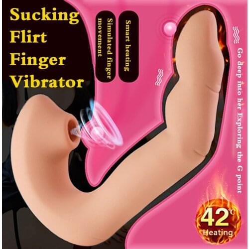Finger Sucking Vibrators For Women Vagina G Spot Clit Sucker Erotic Clitoris Stimulator Dildo For Female Adults Sex Toys Shop