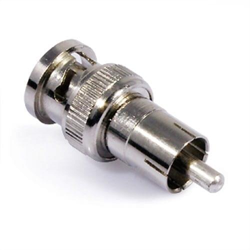 100x BNC male to RCA male connector Adapter Video Cable for cctv cameras