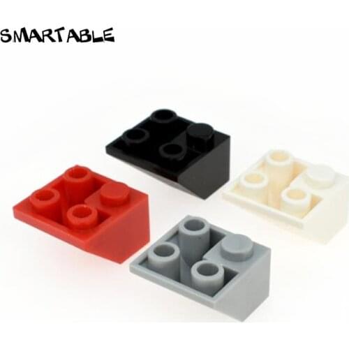Smartable Brick Slope Inverted 2x2 Building Blocks MOC Part Toy For Kid Creative Compatible Major Brands Technic 3676 50pcs/lot