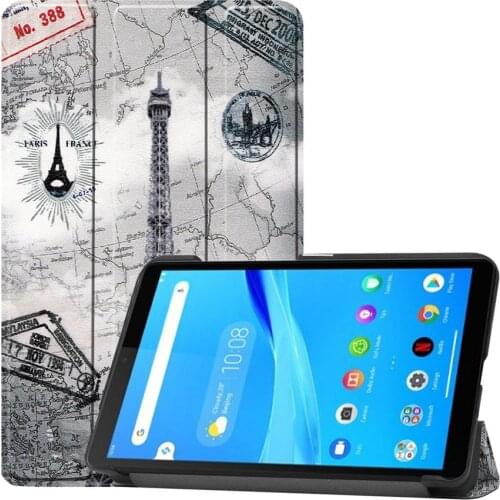Magnetic PU Leather Case for Lenovo Tab M7 2019 Stand Cover for TB-7305F TB-7305X TB-7305I 7.0 inch Tablet Funda Case +FilmPen