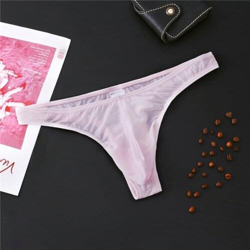 New Mens Underwear Seamless T-Back G-String Briefs Sexy Breathable Fashion Thong Porn Lingerie Sissy Panties Exotic Mini T Back