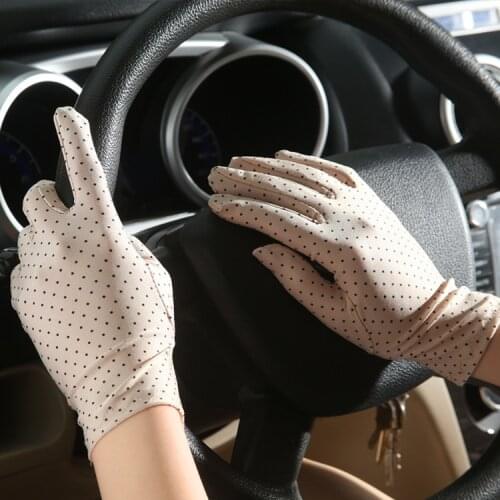 Best New Arrival Party Driving Sexy Women Lady Elasticity Gloves Mittens Accessories Girls Flower Side Sunproof Ritual Glove
