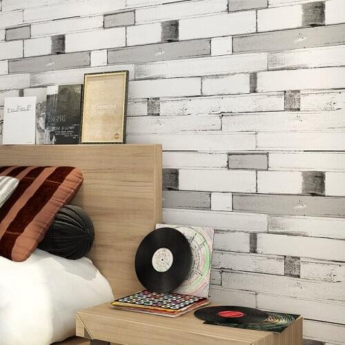 Beibehang Mediterranean wooden blue vertical stripes wallpaper for walls 3 d wall paper roll papel de parede para papel pintado