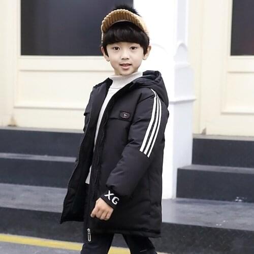 Autumn Winter Children Outerwear Coat Sporty Waterproof Windproof Thicken Cashmere Hooded Jacket For Boy Kids clothes Boy Jacket