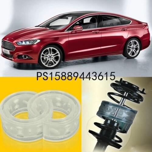 2pcs Power Front /Rear Shock Suspension Cushion Buffer Spring Bumper For Ford Mondeo