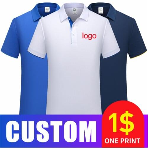 COCT 2020 casual short-sleeved POLO shirt personal group logo custom POLO shirt men and women custom top