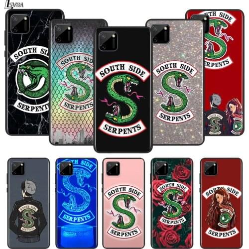 Riverdale southside For OPPO Realme 2 3 3i 5 5S 5i 6 6S 6i 7 7i Narzo 10 20 Pro Global Silicone Black Soft Phone Case