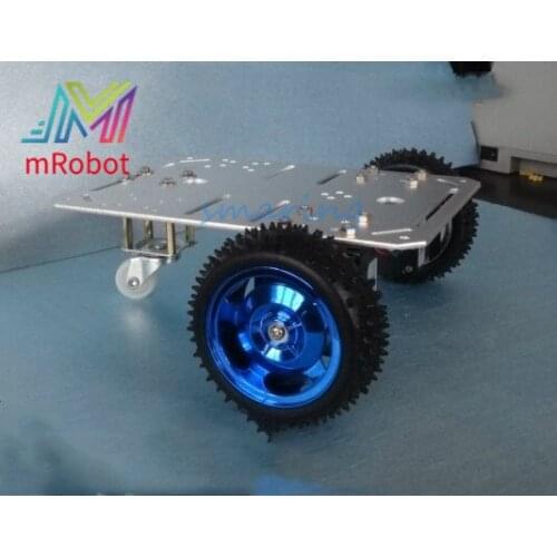 200x150mm Wheel Robot Smart Car Chassis With Speed Encoder 2 Wheel Drive Car For DIY Kit Educational Teaching Tool