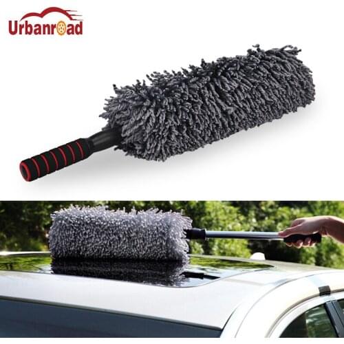 Universal Auto Microfiber Car Duster Brush Cleaning Dirt Dust Clean Brush Car Care Tools Polishing Detailing Towels Cloths