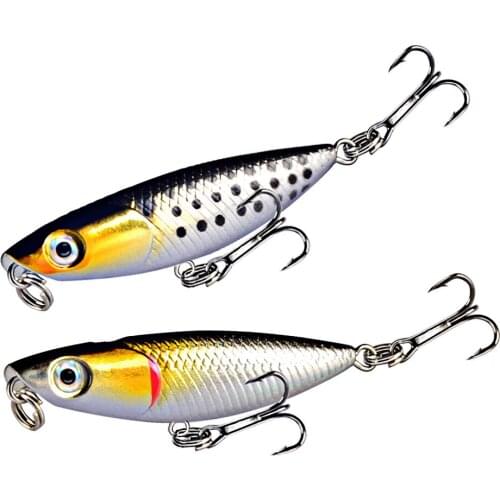 1pcs Mini Fishing Lures Good Pencil Bait 6 Colors Available High Quaity Artificial Lifelike Crankbait Wobbler Fishing Tackle