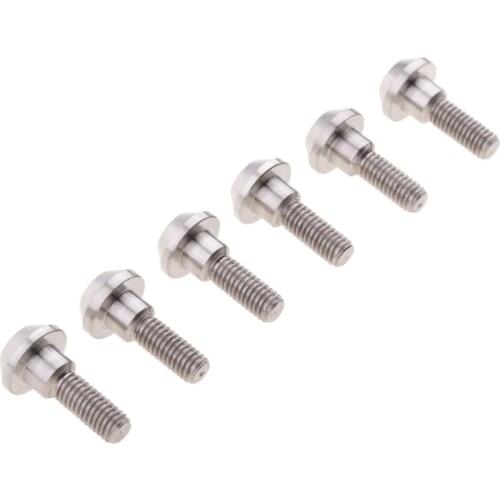 6 Pcs M6 X 20mm Motorcycle Titanium Ti Disc Brake Rotor Bolts For Suzuki GSXR for Yamaha R1 Titanium/Ti Disc Brake Rotor Bolts