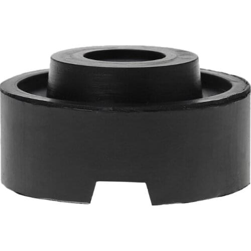 Black Rubber Slotted Floor Jack Pad Frame Rail Adapter For Pinch Weld Side Pad N84F