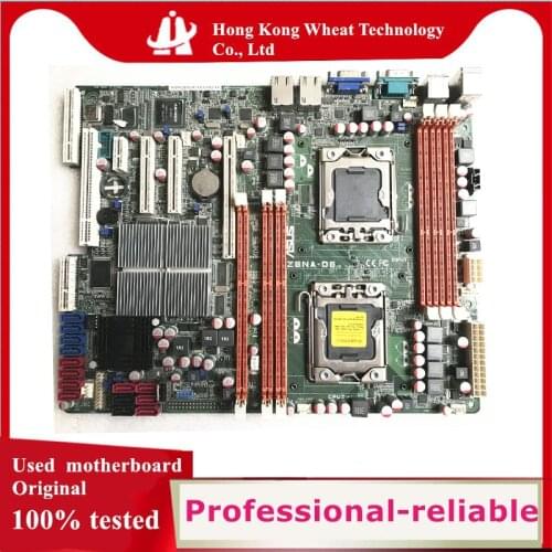 For ASUS Z8NA-D6 Motherboard Socket LGA 1366 DDR3 24G SATA2 USB2.0 For Intel X58 Original Desktop Used Mainboard